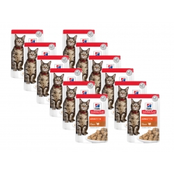 HILL'S SP FELINE ADULT Turkey Indyk saszetka 12 x 85g